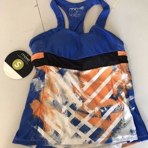 Moxie Cycling Women's Layered Tank NWT